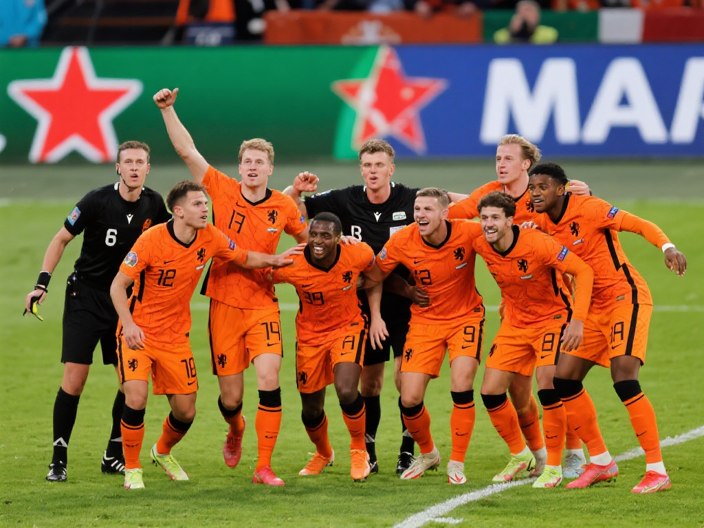 荷兰足球队最近在国际赛场上迎来了一场令人